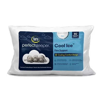 Serta PerfectSleeper Cool Crystal Firm Support Pillow