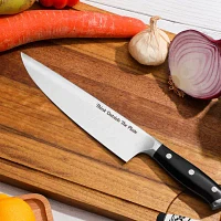 Think Outside The Plate 8" Chefs Knife with Wood Box