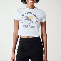 Lainey Wilson Bell Bottom Womens Juniors Crew Neck Short Sleeve T-Shirt