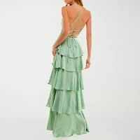 B. Smart Womens Sleeveless A-Line Dress Juniors