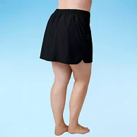 Free Country Womens Swim Skirt Plus