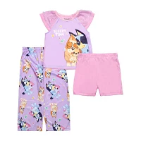 Toddler Girls 3-pc. Bluey Pajama Set