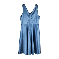 Emerald Sundae Big Girls Sleeveless A-Line Dress