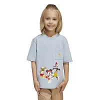 adidas Boys Crew Neck Short Sleeve Mickey Mouse Graphic T-Shirt