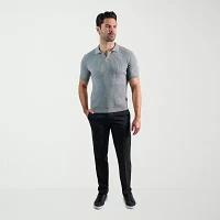 Haggar® Men's Johnny Collar Slim Fit Ribbed Sweater