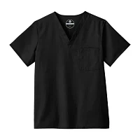 Fundamentals By White Swan 14900 1-Pocket Unisex Adult Big and Tall V Neck Short Sleeve Scrub Top