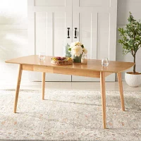 Kay Rectangular Wood-Top Dining Table