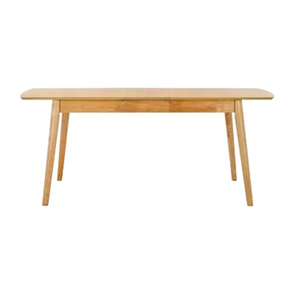 Kay Rectangular Wood-Top Dining Table