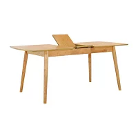 Kay Rectangular Wood-Top Dining Table