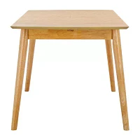 Kay Rectangular Wood-Top Dining Table