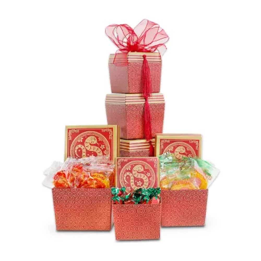 Alder Creek Lunar New Year Gift Tower Valentines Day Food Set