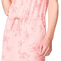 Free Country Womens Short Sleeve Floral Sundress