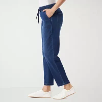 Gloria Vanderbilt Anya Womens High Rise Straight Leg Jean