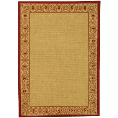 Courtyard Tribal Indoor/Outdoor Rectangular Rugs