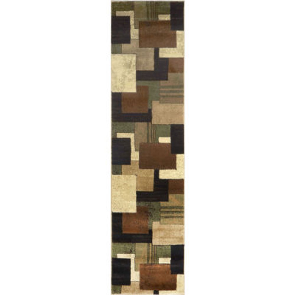 Home Dynamix Tribeca Mason Abstract Runner Rug