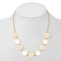 Liz Claiborne 17 Inch Rolo Round Collar Necklace