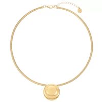 Monet Jewelry 17 Inch Omega Pendant Necklace