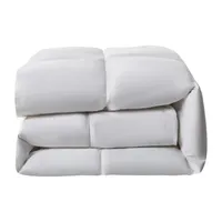 Serta 233 Thread Count All Seasons Warmth White Goose Feather And Down Fiber Comforter