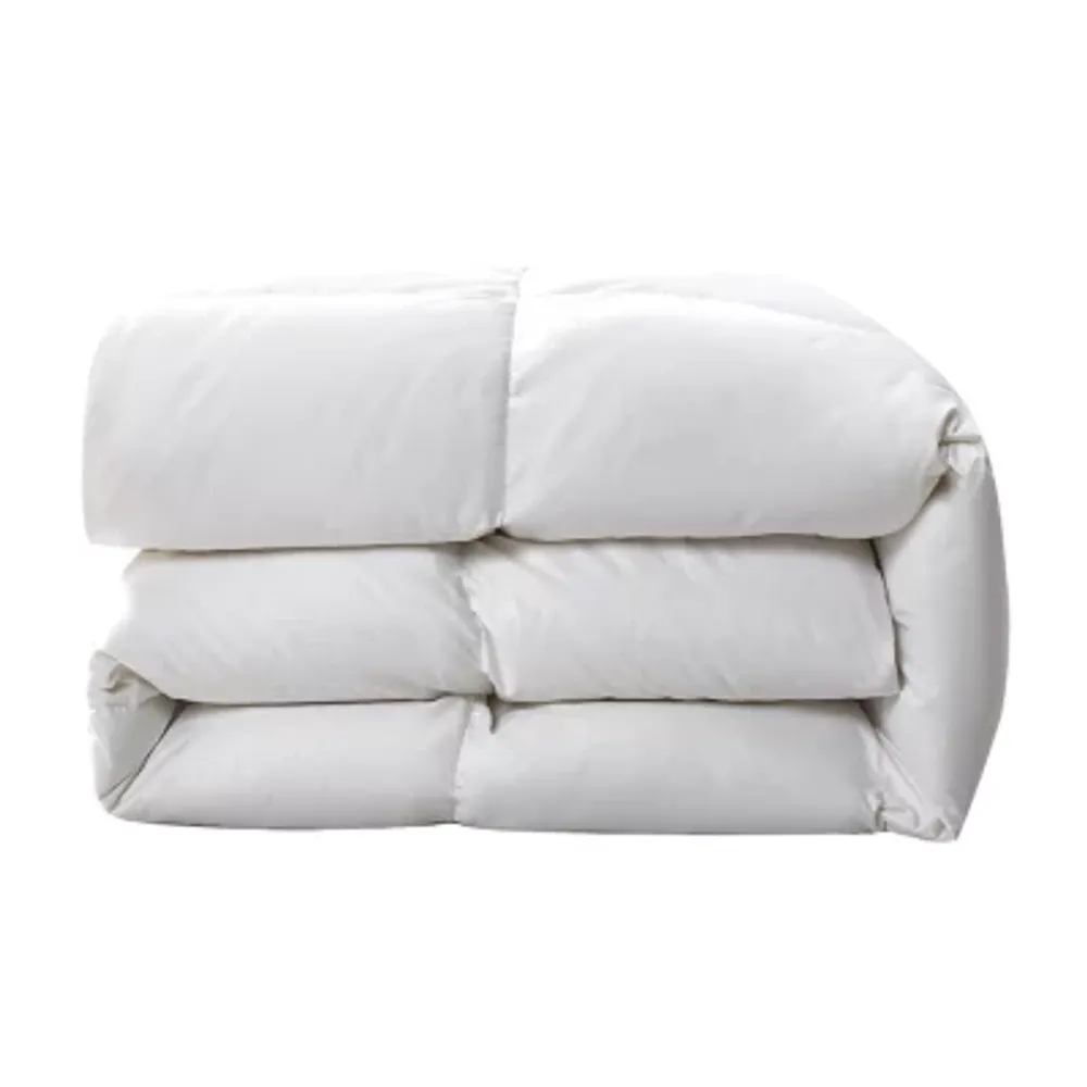 Serta 300 Thread Count Light Warmth White Down Fiber Comforter