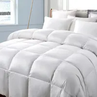 Serta 300 Thread Count Extra Warmth White Down Fiber Comforter