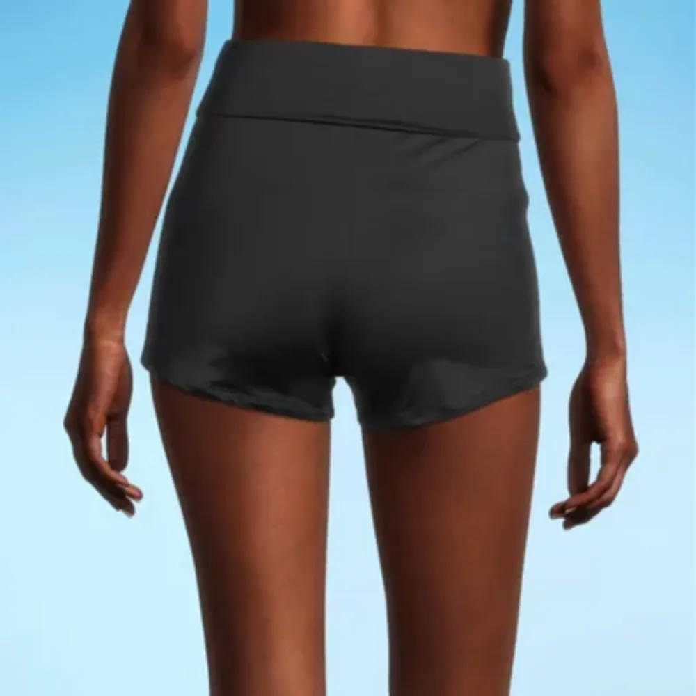 Sonnet Shores Womens Boyshort Bikini Swimsuit Bottom