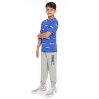 PUMA Big Boys Crew Neck Short Sleeve Graphic T-Shirt