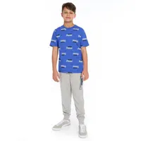 PUMA Big Boys Crew Neck Short Sleeve Graphic T-Shirt