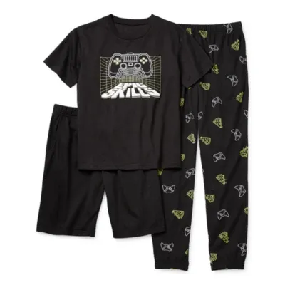 Thereabouts Little & Big Boys 3-pc. Pajama Set