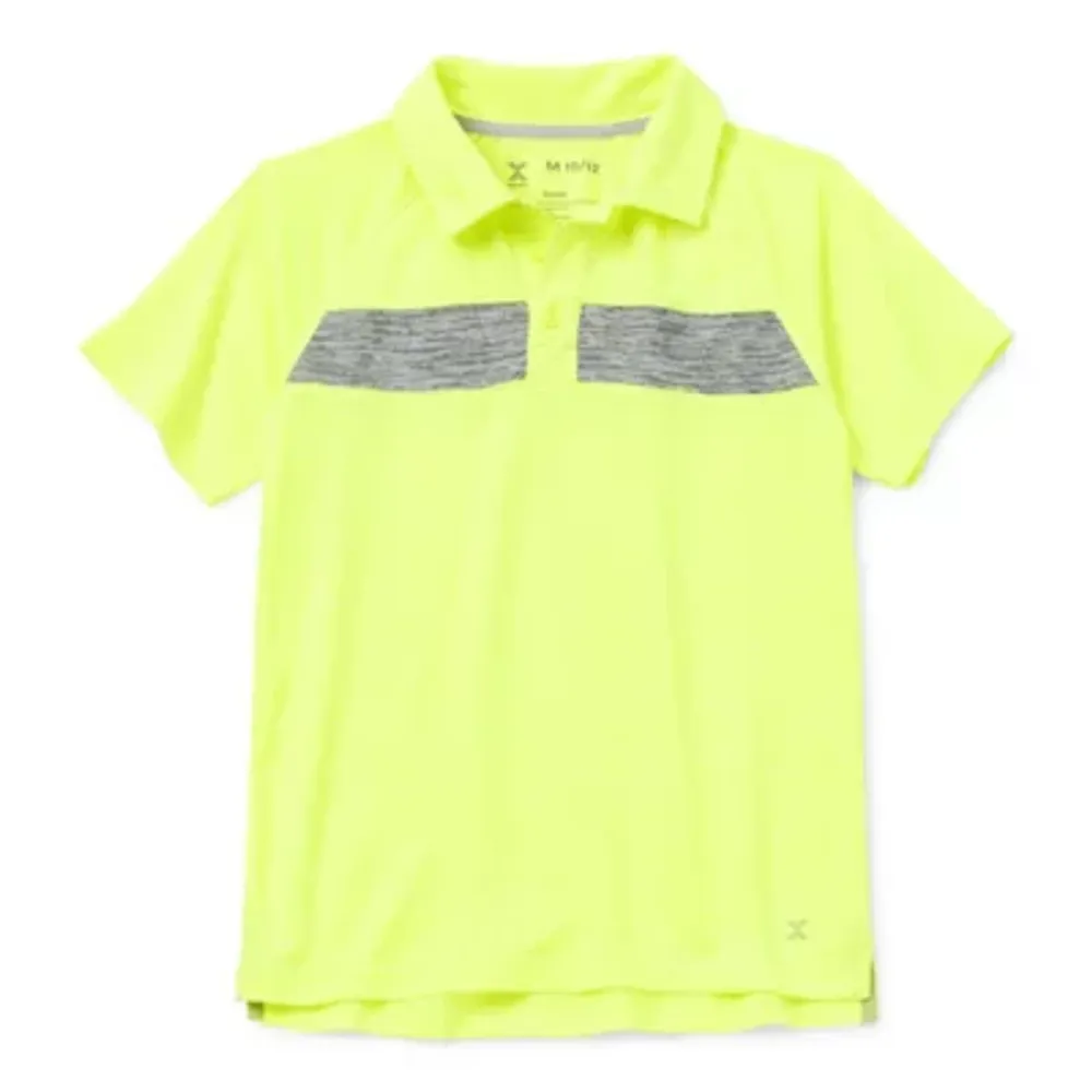 Xersion Little & Big Boys Short Sleeve Polo Shirt