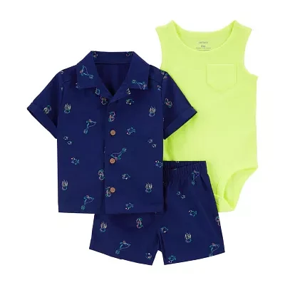 Carter's Baby Boys 3-pc. Short Set