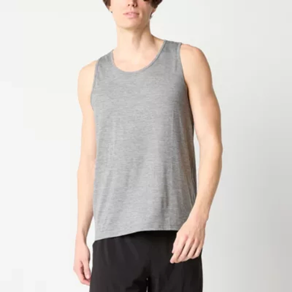 Xersion Mens Round Neck Sleeveless Tank Top