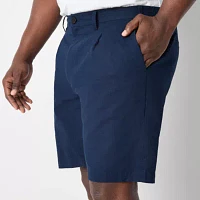 Shaquille O'Neal XLG Mens Big and Tall Linen Blend Short