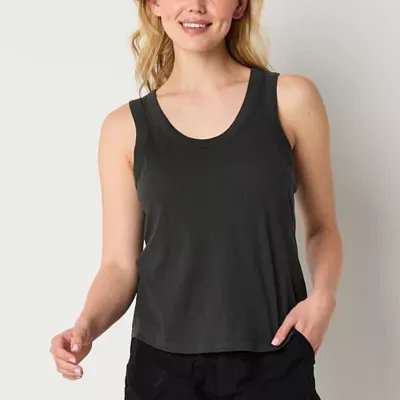 a.n.a Womens U Neck Sleeveless Tank Top