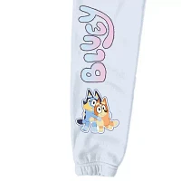 Little & Big Girls Bluey Cuffed Pull-On Pant