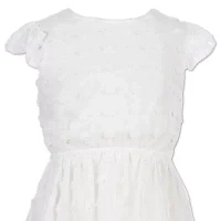 Speechless Big Girls Short Sleeve Ruffled A-Line Dress