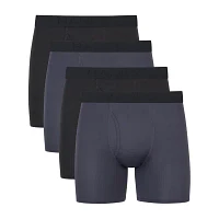 Hanes Performance Stretch Mens 4 Pack Boxer Briefs