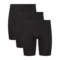 Hanes Originals Supersoft Total Support Pouch Mens 3 Pack Long Leg Boxer Briefs