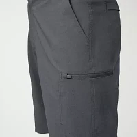 Free Country Mens Mid Rise Stretch Fabric Cargo Short