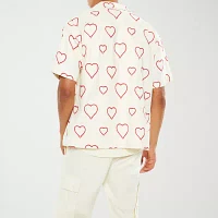 Forever 21 Mens Short Sleeve Button-Down Shirt