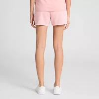 PUMA Womens French Terry Pull-On Short