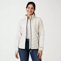 Free Country Wind Resistant Lightweight Womens Puffer Jacket