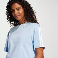 adidas Boyfriend 3 Stripes Tee