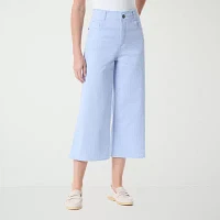 Gloria Vanderbilt High Rise Culotte Pants