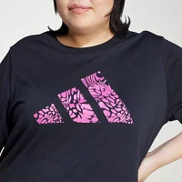 adidas Camo Graphic Tee (Plus Size)