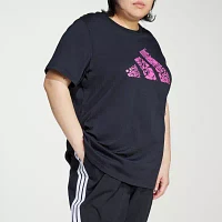 adidas Camo Graphic Tee (Plus Size)