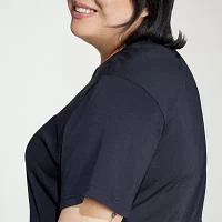 adidas Camo Graphic Tee (Plus Size)