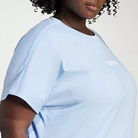 adidas Linear Logo Tee (Plus Size)