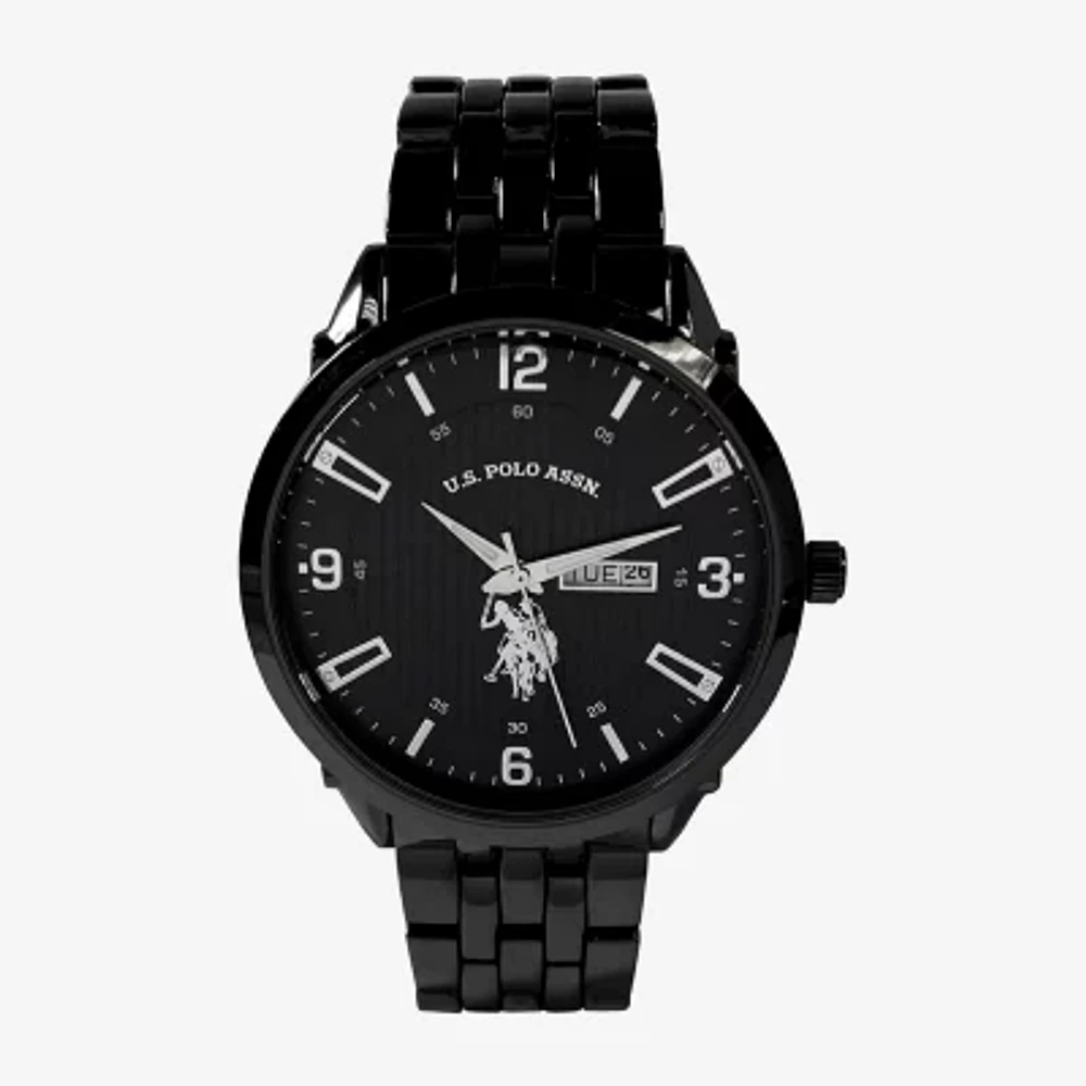 U.S. Polo Assn. Mens Black Bracelet Watch Usc80912jc