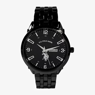 U.S. Polo Assn. Mens Black Bracelet Watch Usc80912jc