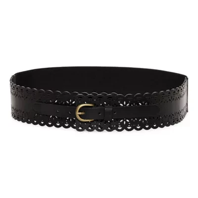 a.n.a 63mm Crochet Womens Belt